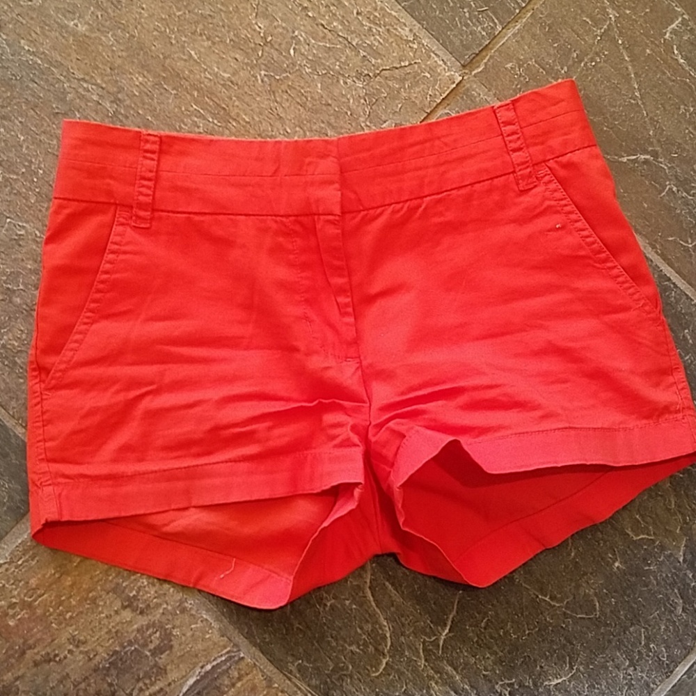 J. Crew Orange shorts